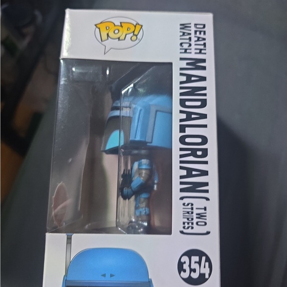 Funko Mandalorian Death Watch Pop Figure - Blue and Black - Picture 5 of 6